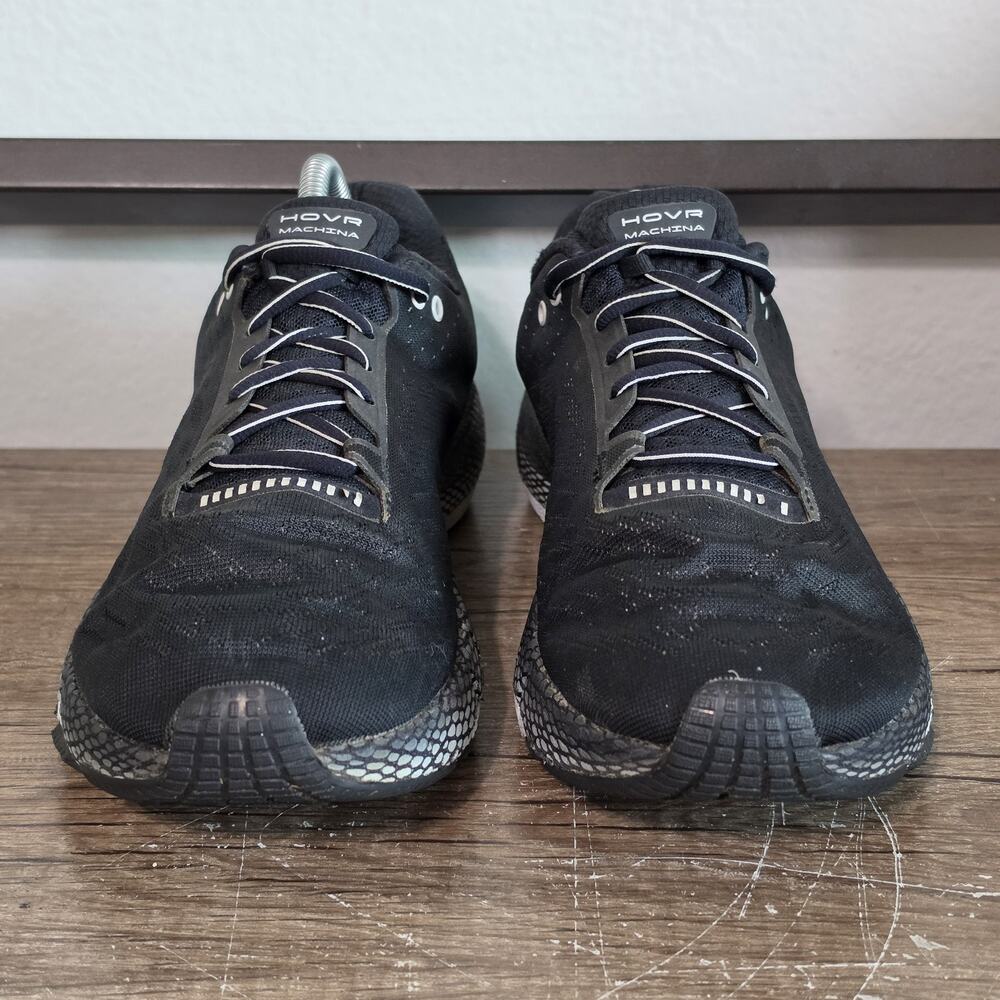 Under Armour HOVR Machina Men's Athletic Running Shoes Sneakers Size 10 Black - Picture 2 of 9